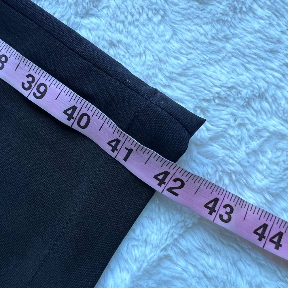 Commense Black Wide Leg Pleated High Rise Trousers Pants OA230526069 Small NWT - Picture 7 of 14